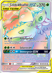 Teams sind Trumpf 182/181 Celebi & Bisaflor TAG TEAM GX