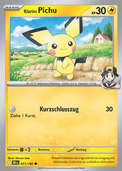 Ewige Rivalen 071/182 Klarins Pichu
