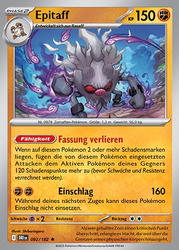 Ewige Rivalen 092/182 Epitaff