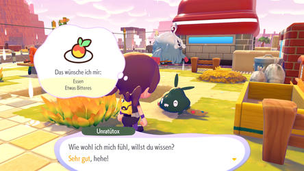 Pokémon Pokopia: Geschmacksrichtungen