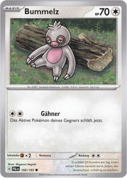 Entwicklungen in Paldea 160/193 Bummelz