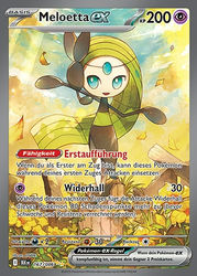 Schwarze Blitze 167/086 Meloetta ex