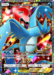 Team Rockets Pläne 080/072 Team Rockets Arktos ex