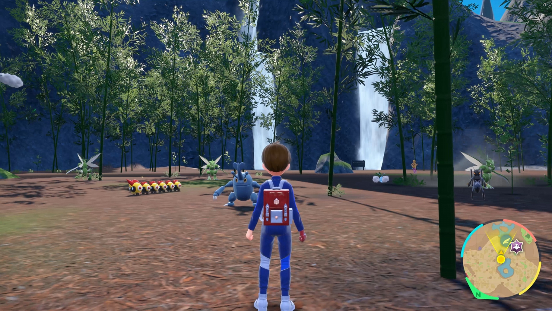 Gebietsübersicht in Karmesin und Purpur mit der Nintendo Switch 2 und dem Update Gebietsübersicht in Karmesin und Purpur mit der Nintendo Switch 2 und dem Update