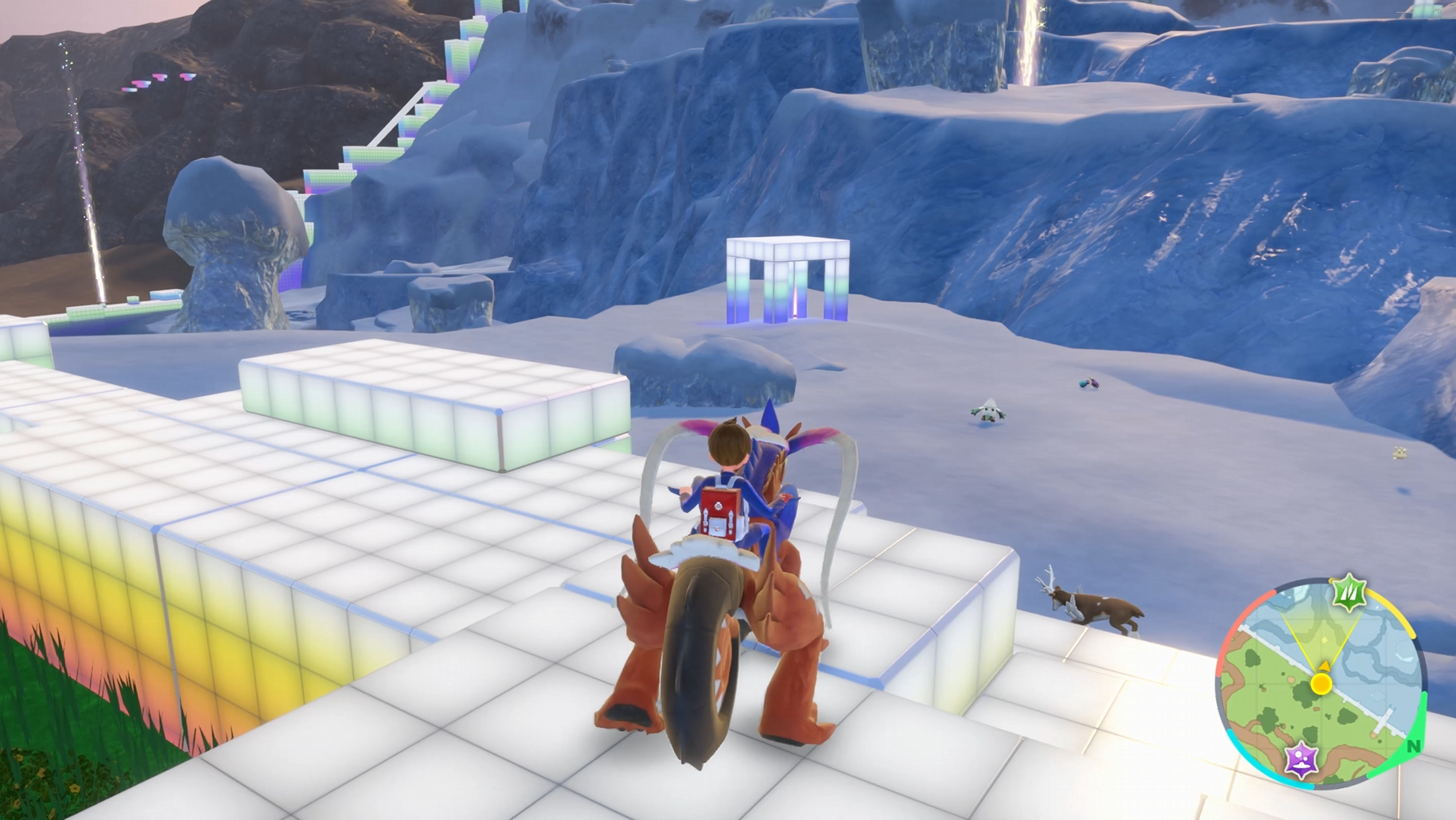 Gebietsübersicht in Karmesin und Purpur mit der Nintendo Switch 2 und dem Update Gebietsübersicht in Karmesin und Purpur mit der Nintendo Switch 2 und dem Update