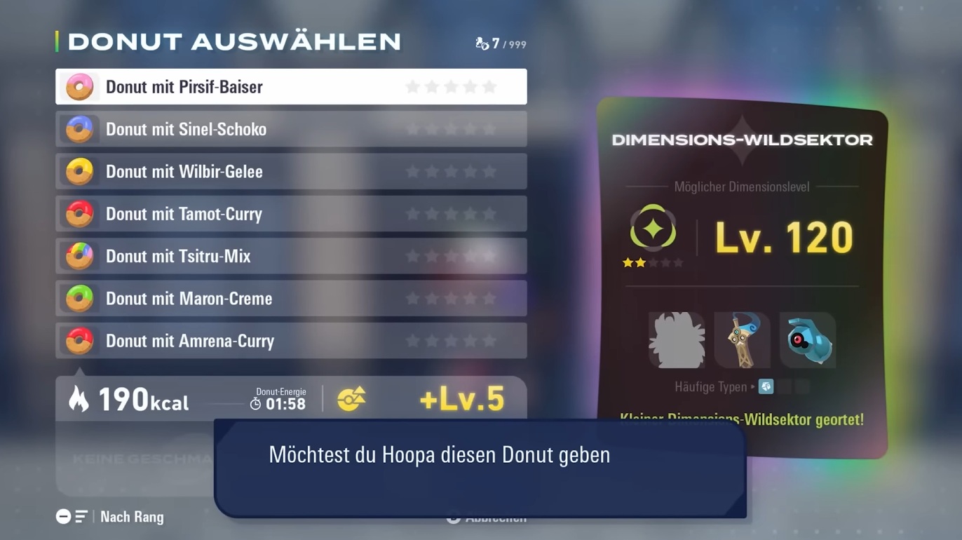 Donuts in Mega-Dimension (Pokémon-Legenden: Z-A) Donuts in Mega-Dimension (Pokémon-Legenden: Z-A)