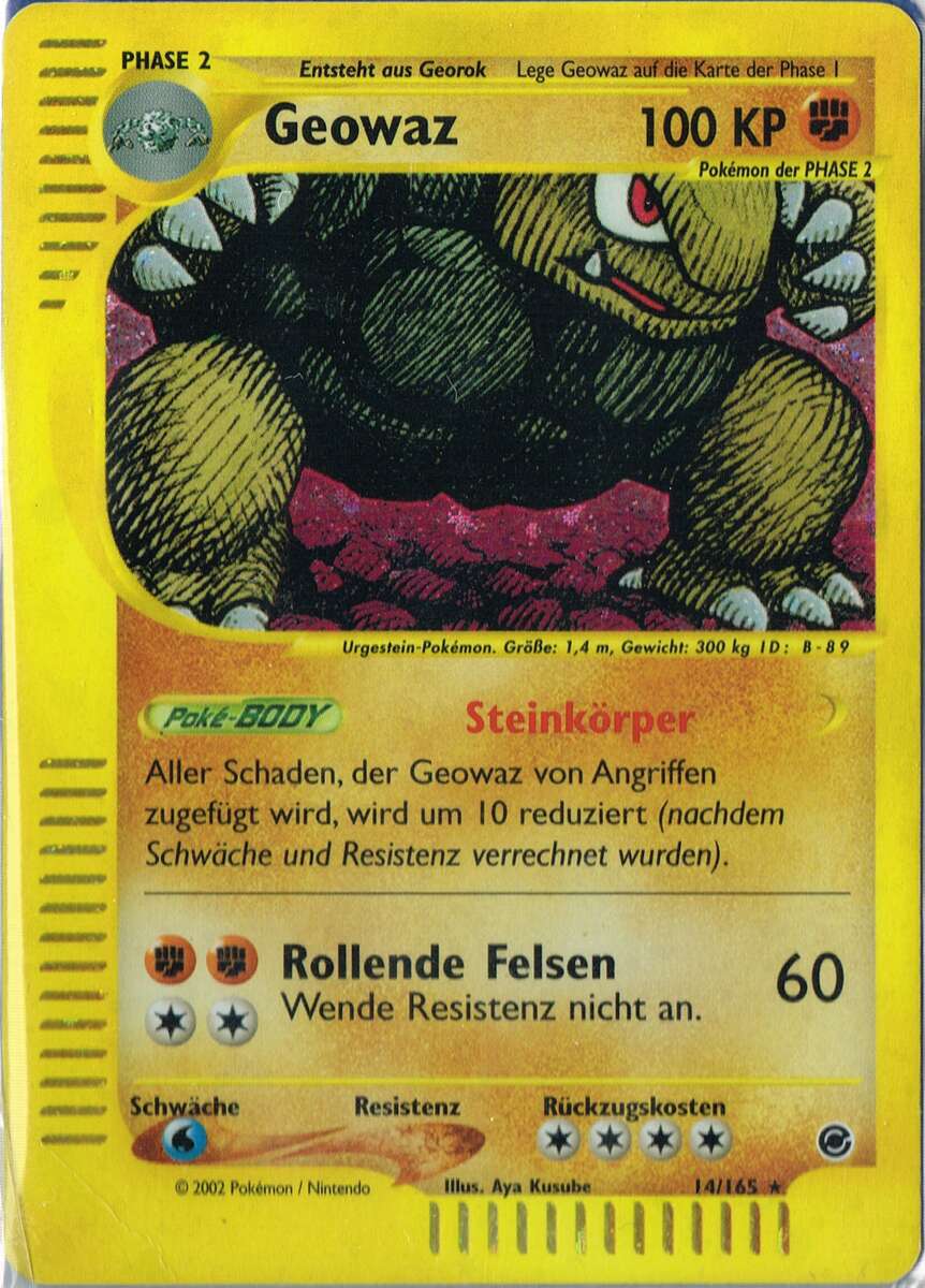 076 — Geowaz im Pokédex — Bisafans.de