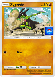 Pokémon-Sammelkartenspiel-Pocket 051/P-B Zygarde