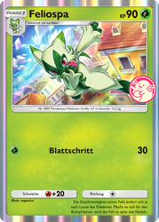 Pokémon-Sammelkartenspiel-Pocket 069/P-B Feliospa