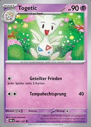 Obsidianflammen 084/197 Togetic