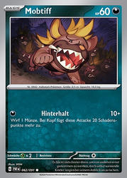 Paldeas Schicksale 062/091 Mobtiff