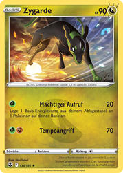 Silberne Sturmwinde 134/195 Zygarde