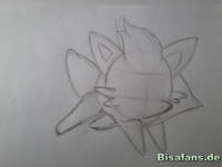 Zeichenkurs Zorua - Schritt 2
