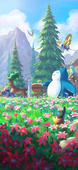 Ladescreen aus Pokémon GO