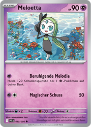Fatale Flammen 040/094 Meloetta