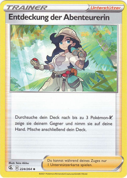 224/264 Entdeckung der Abenteurerin