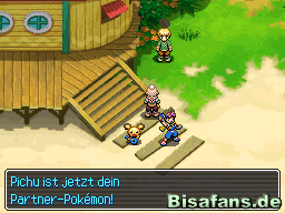 Wir erhalten unser Partner-Pokémon