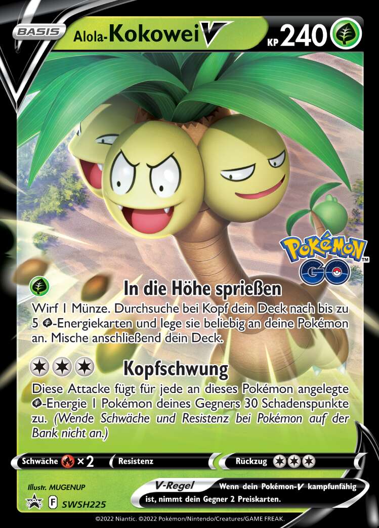 SWSH225 Alola-Kokowei V