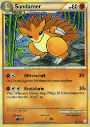 HeartGold & SoulSilver 29/123 Sandamer