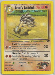 Gym Challenge 36/132 Brock's Sandslash