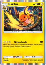 Mysteriöse Insel 026/068 Raichu