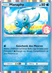 Pokémon-Sammelkartenspiel-Pocket 048/P-A Manaphy