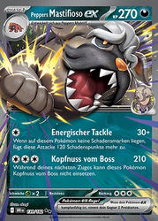 Ewige Rivalen 139/182 Peppers Mastifioso ex
