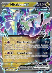 Gewalten der Zeit 122/162 Miraidon ex