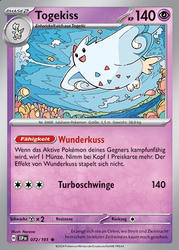 Stürmische Funken 072/191 Togekiss
