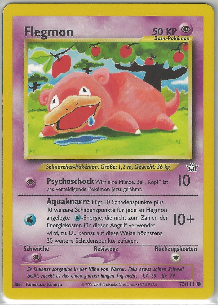 079 — Flegmon im Pokédex — Bisafans.de