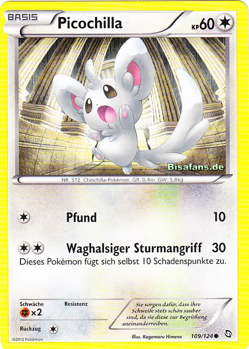 572 — Picochilla im Pokédex — Bisafans.de