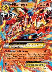 XY Black Star Promos XY86 M Lohgock EX