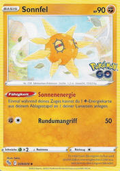 Pokémon GO 039/078 Sonnfel