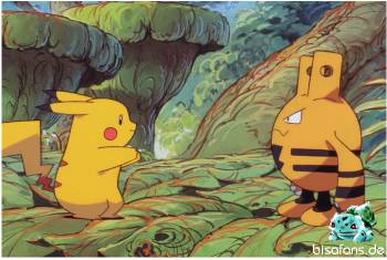Pikachu und Elekid lernen sich kennen... Pikachu und Elekid lernen sich kennen...