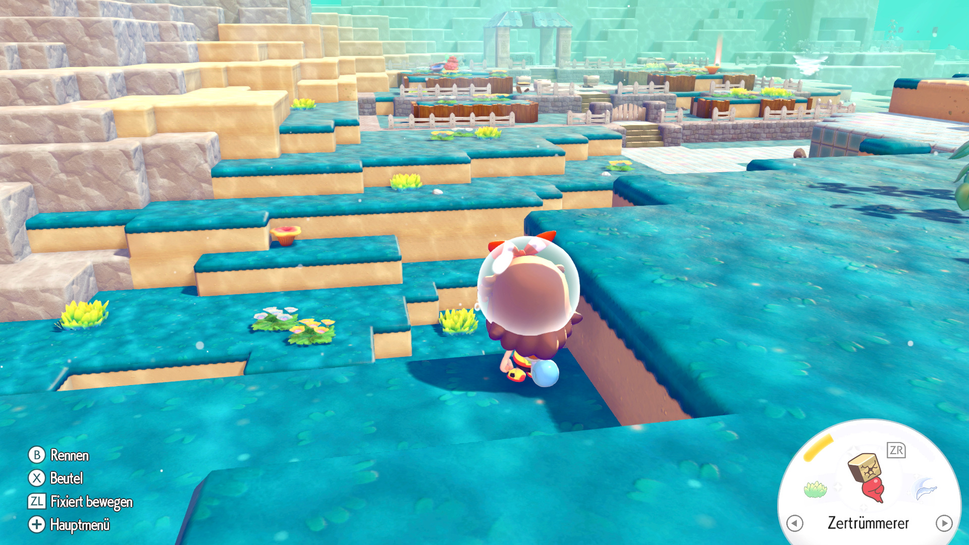 Screenshots zum Tiefsee-Raum in Pokémon Pokopia Screenshots zum Tiefsee-Raum in Pokémon Pokopia
