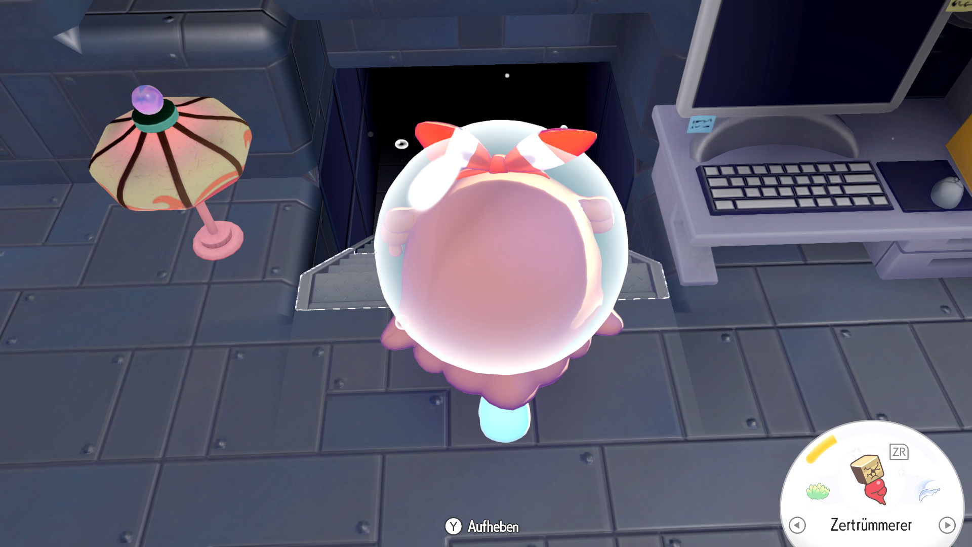 Screenshots zum Tiefsee-Raum in Pokémon Pokopia Screenshots zum Tiefsee-Raum in Pokémon Pokopia