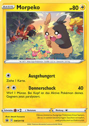 SWSH Black Star Promos SWSH116 Morpeko