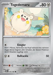 Obsidianflammen 151/197 Togedemaru