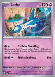 Stürmische Funken 077/191 Latios