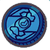 Attackenbonbon-Münze (blau)