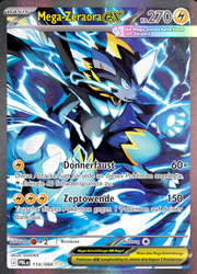 Dunkelnacht 114/084 Mega-Zeraora ex