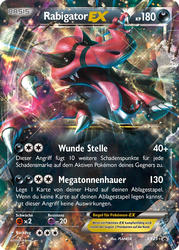 XY Black Star Promos XY25 Rabigator EX