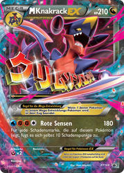 XY Black Star Promos XY168 M Knakrack EX