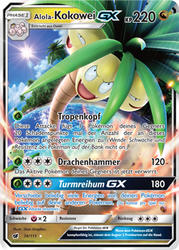 Aufziehen der Sturmröte 74/111 Alola-Kokowei GX