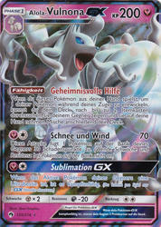 Echo des Donners 132/214 Alola-Vulnona GX