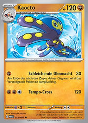 Paldeas Schicksale 052/091 Kaocto