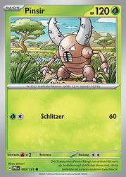 Prismatische Entwicklungen 003/131 Pinsir