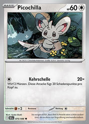 Schwarze Blitze 075/086 Picochilla