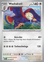 Schwarze Blitze 078/086 Washakwil