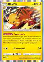 Herrscher der Lüfte 050/155 Raichu